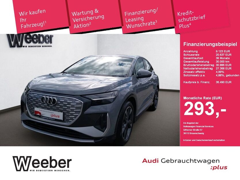 Audi Q4 e-tron 52.823 km 35.790 € Herrenberg 71083