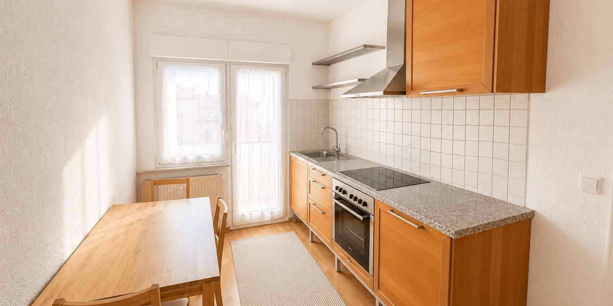Etagenwohnung Pforzheim Innenstadt - 2 Zimmer, 51 m&sup2;, 680&euro; | Angebot:26832147