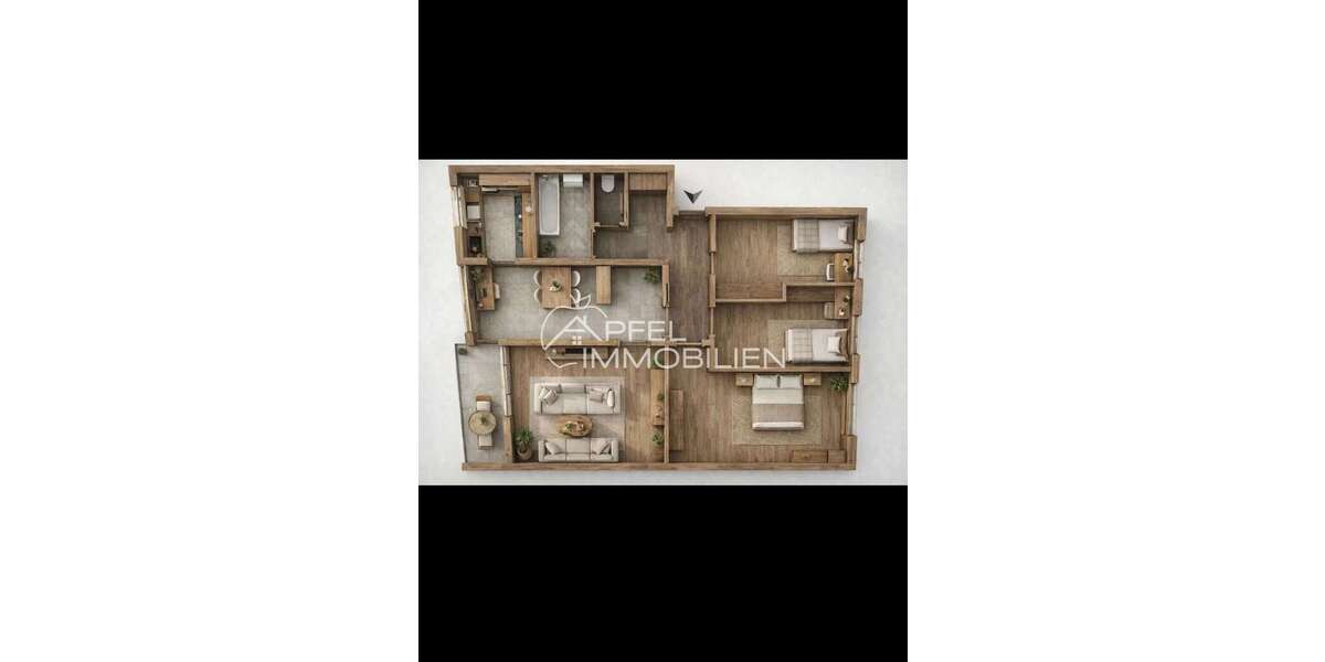 Etagenwohnung Metzingen - 4.5 Zimmer, 92 m&sup2;, 245.000&euro; | Angebot:25933344