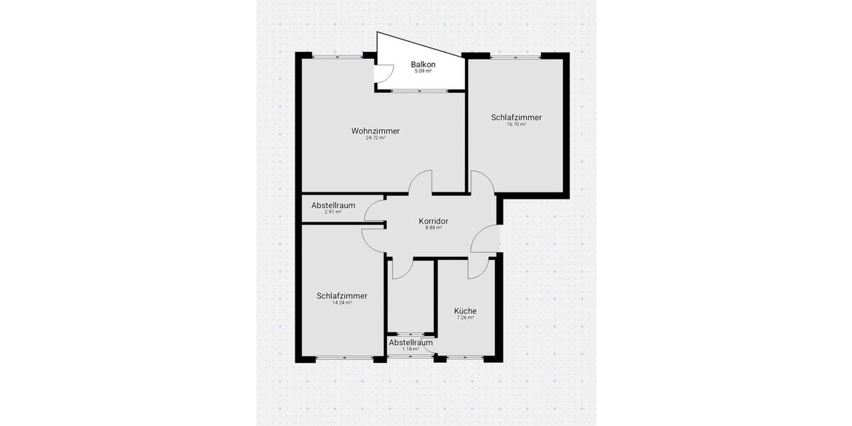 Erdgeschoßwohnung Ludwigsburg - 3.5 Zimmer, 80 m&sup2;, 329.000&euro; | Angebot:25641434