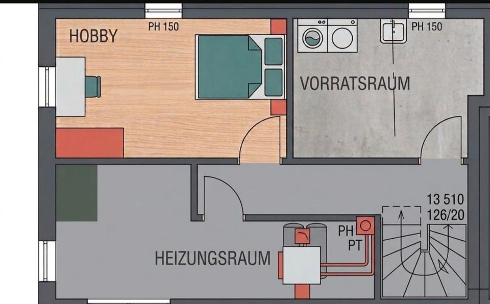 Reihenhaus Wimsheim - 4 Zimmer, 120 m&sup2;, 1.450&euro; | Angebot:27620314