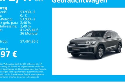 VW Touareg 18.092 km 53.930 &euro; Stuttgart-Feuerbach 70469