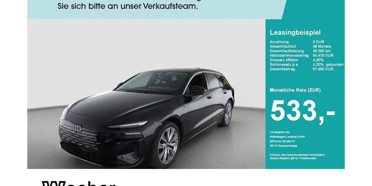 Audi A6 e-tron 8.739 km 53.819 &euro; Leonberg 71229