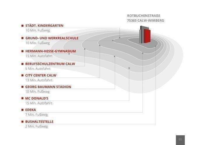 Etagenwohnung Calw Wimberg - 4 Zimmer, 117 m&sup2;, 1.410&euro; | Angebot:25732885