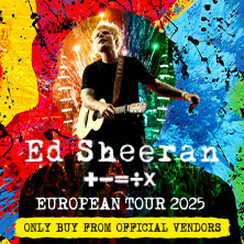 Ed Sheeran +-=÷x EUROPEAN TOUR 2025 Stuttgart
