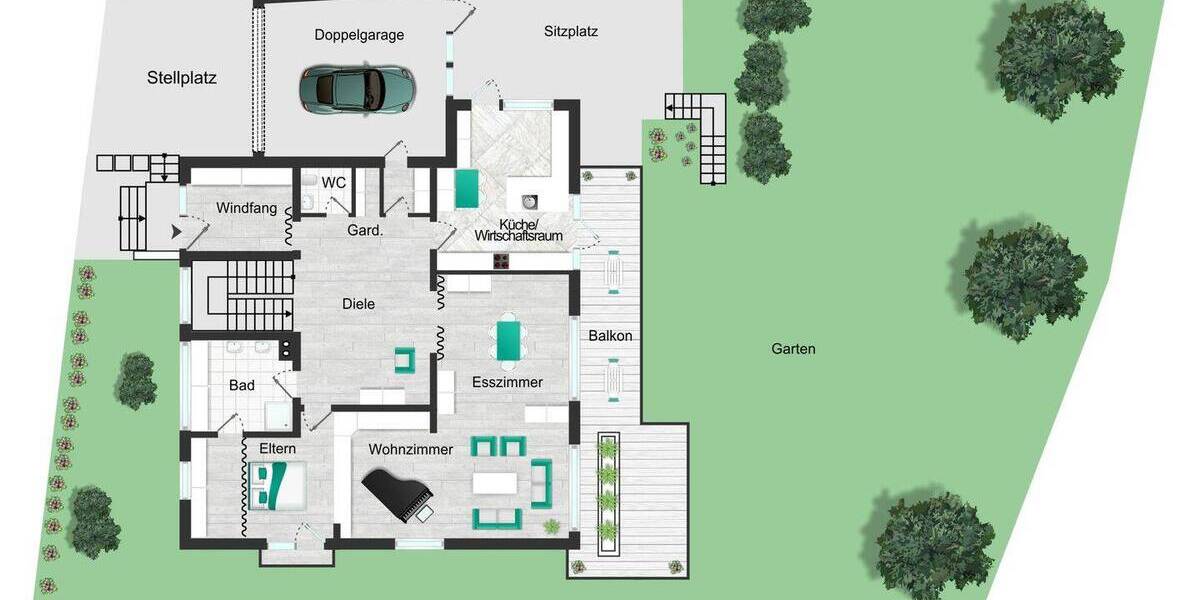 Einfamilienhaus Sindelfingen Ost - 8 Zimmer, 370 m&sup2;, 875.000&euro; | Angebot:26657144