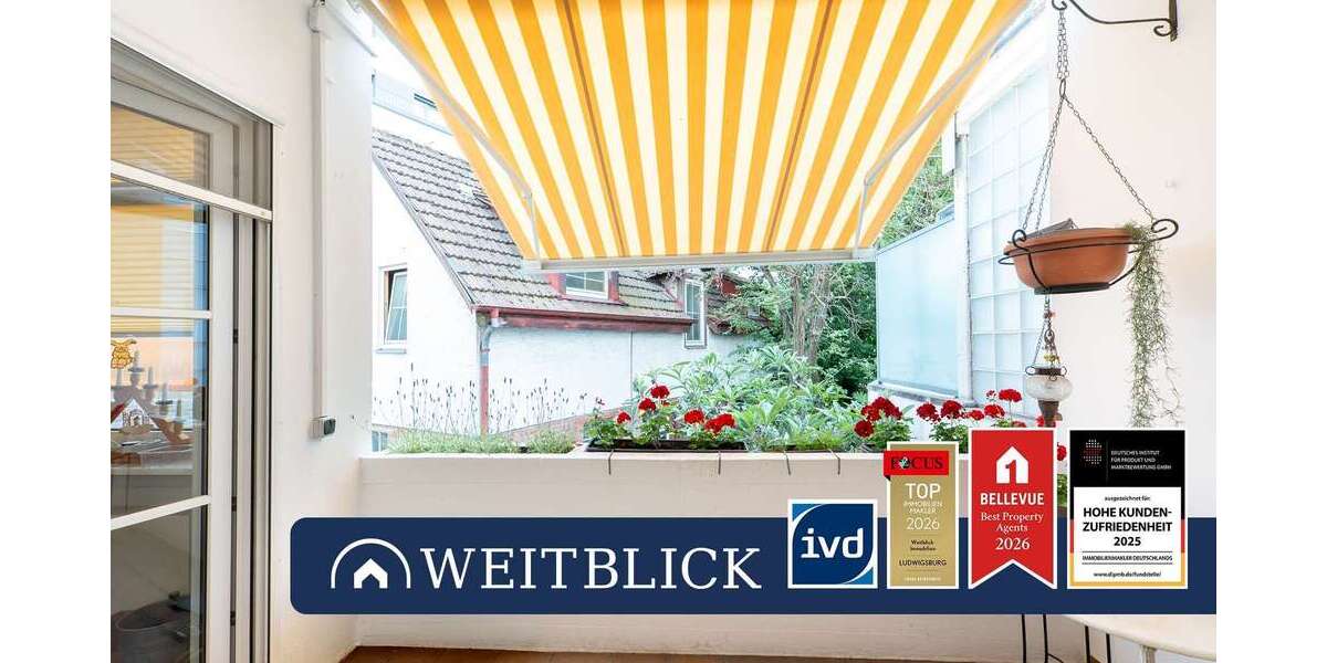 Etagenwohnung Ludwigsburg Pflugfelden - 4 Zimmer, 104 m&sup2;, 349.000&euro; | Angebot:27488599