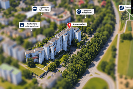 Wohnung Waiblingen - 5 Zimmer, 107 m&sup2;, 265.000&euro; | Angebot:27662448