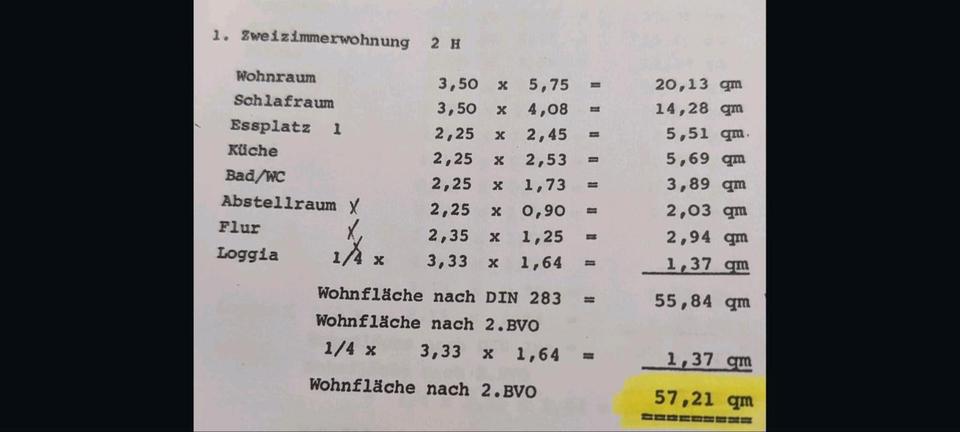 Erdgeschoßwohnung Kornwestheim - 2.5 Zimmer, 57 m&sup2;, 180.000&euro; | Angebot:24803429