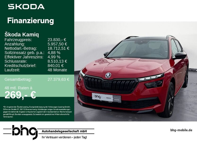 Skoda Kamiq 44.997 km 23.830 € Tübingen 72072