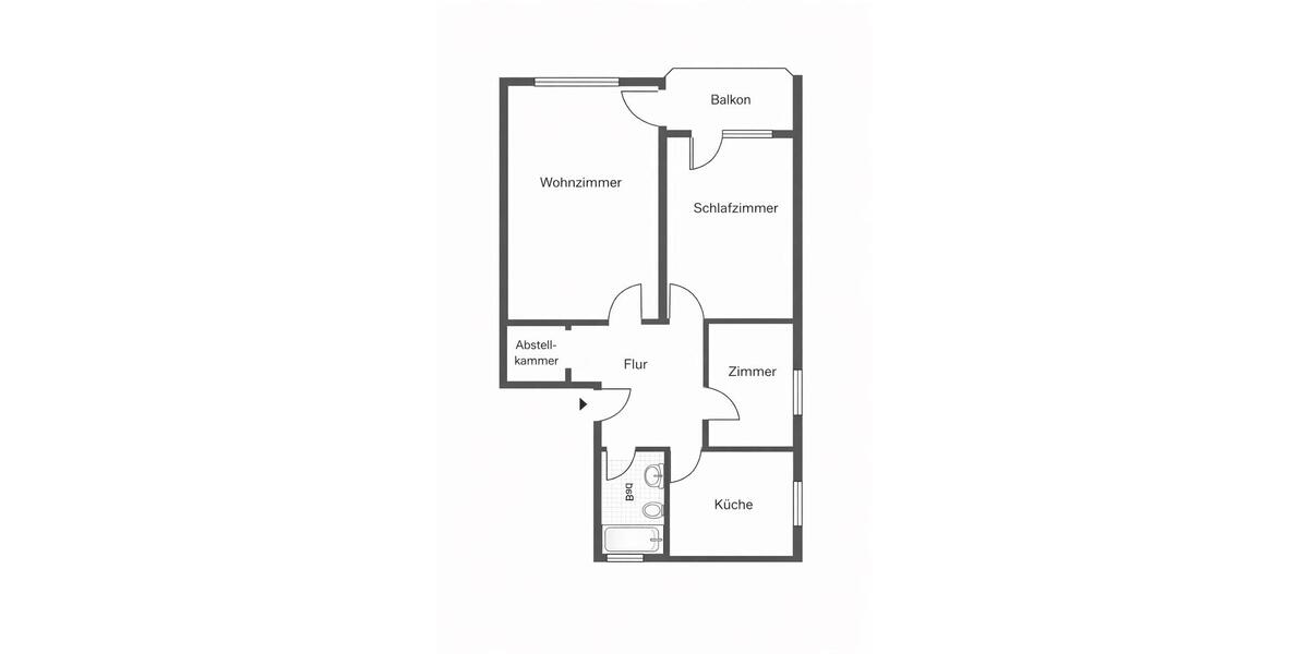 Etagenwohnung Metzingen - 2.5 Zimmer, 63 m&sup2;, 229.000&euro; | Angebot:25860516