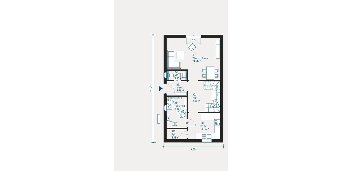 Aktion Zinsdeal?❤️ Wer noch sucht, ist selbst schuld. Haus inkl. Bauplatz in Maichingen ✨ - Doppelhaushälfte Sindelfingen Maichingen | Angebot:27617844