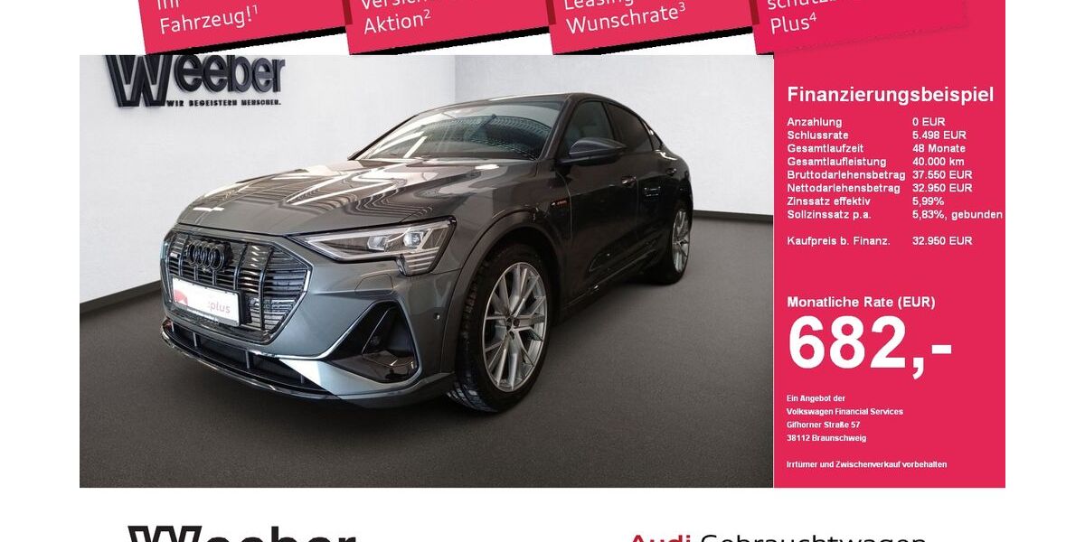 Audi e-tron 47.913 km 31.090 &euro; Leonberg 71229