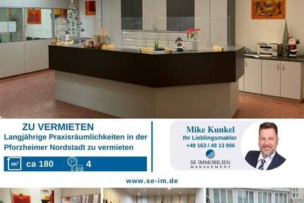 Gewerbeobjekt Pforzheim Nordstadt - 6 Zimmer, 180 m&sup2;, 1.150&euro; | Angebot:25999783