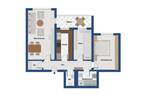 Etagenwohnung Tamm - 3 Zimmer, 81 m&sup2;, 210.000&euro; | Angebot:26805350