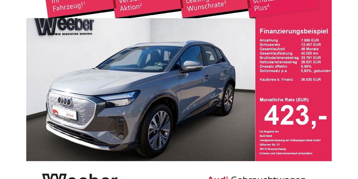 Audi Q4 e-tron 32.900 km 32.880 &euro; Herrenberg 71083