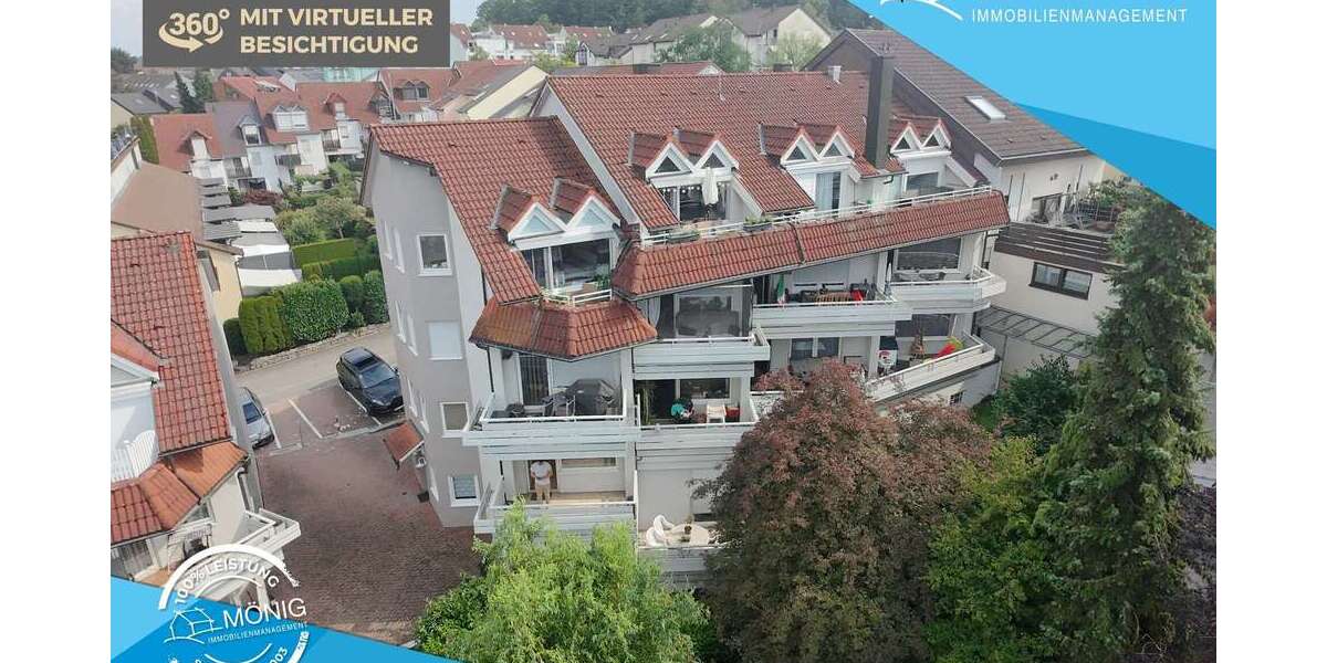 Etagenwohnung Böblingen Dagersheim - 2 Zimmer, 46 m&sup2;, 179.000&euro; | Angebot:27658350