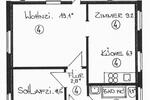 Etagenwohnung Ludwigsburg Oßweil - 3 Zimmer, 63 m&sup2;, 1.110&euro; | Angebot:26489768