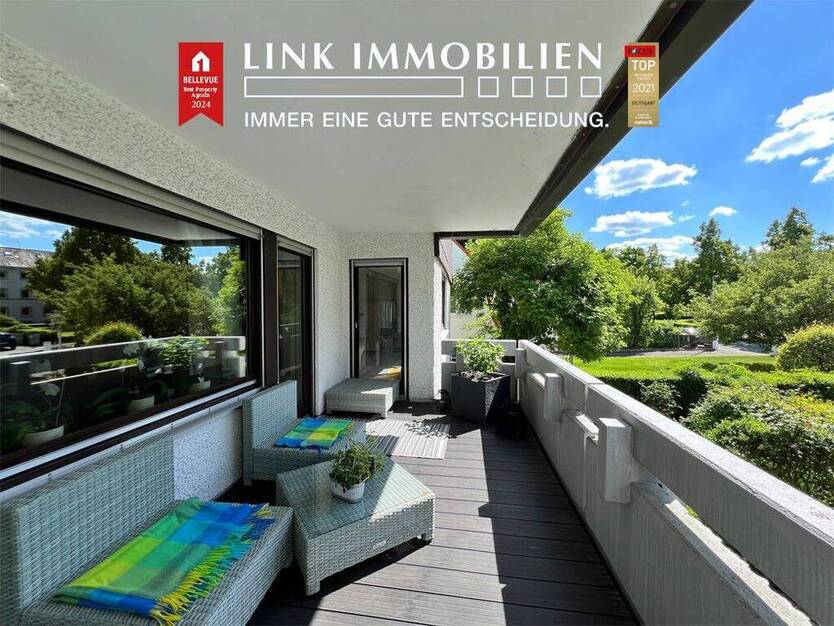 Charmante 3,5-Zi.-Wohnung mit 2 Balkonen und TG-Stellplatz