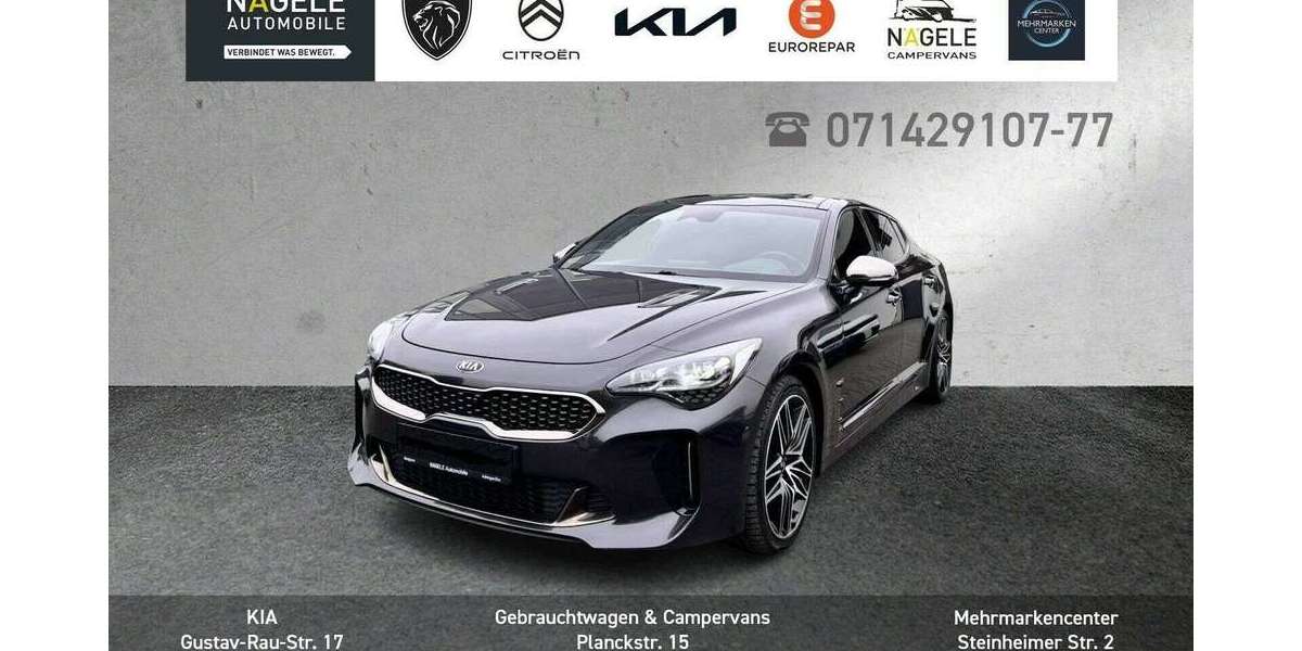 Kia Stinger 134.785 km 32.800 € Bietigheim-Bissingen 74321