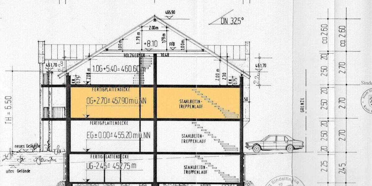 Etagenwohnung Sindelfingen Maichingen - 3 Zimmer, 77 m&sup2;, 330.000&euro; | Angebot:24438868