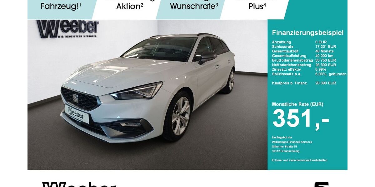 Seat Leon 26.573 km 27.890 &euro; Leonberg 71229