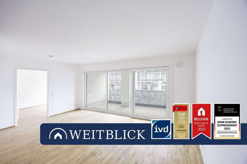 Wohnung zum Mieten in Ludwigsburg 1.260 € 77 m²