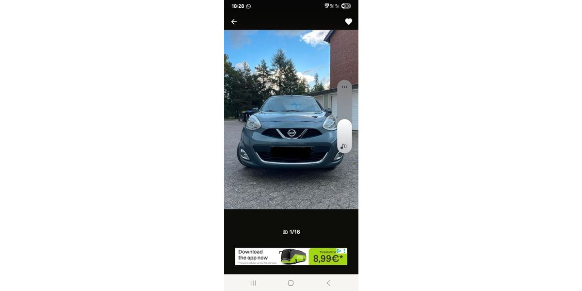 Nissan Micra 134.000 km 5.299 &euro; Stuttgart - Bad-Cannstatt 70374