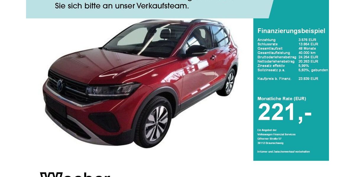 VW T-Cross 10.782 km 23.690 &euro; Leonberg 71229