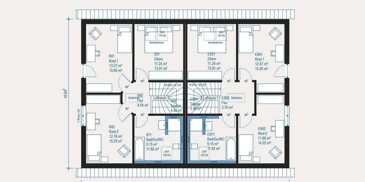 Ihr maßgeschneidertes Doppelhaus in Stuttgart - Komfort und Flexibilität für anspruchsvolle Bauherren - Doppelhaushälfte Stuttgart Sillenbuch | Angebot:27347051