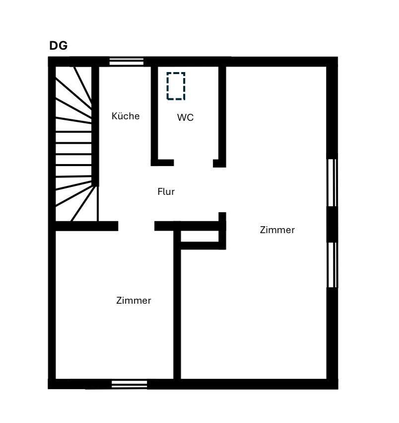 Ohne Makler! Gepflegte DHH mit ELW, großem Hobbyr. + Einzelgarage zimmer