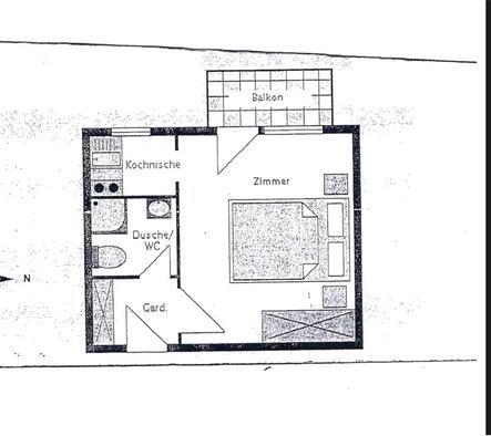 Etagenwohnung Leinfelden-Echterdingen Echterdingen - 1 Zimmer, 24 m&sup2;, 99.000&euro; | Angebot:27201229