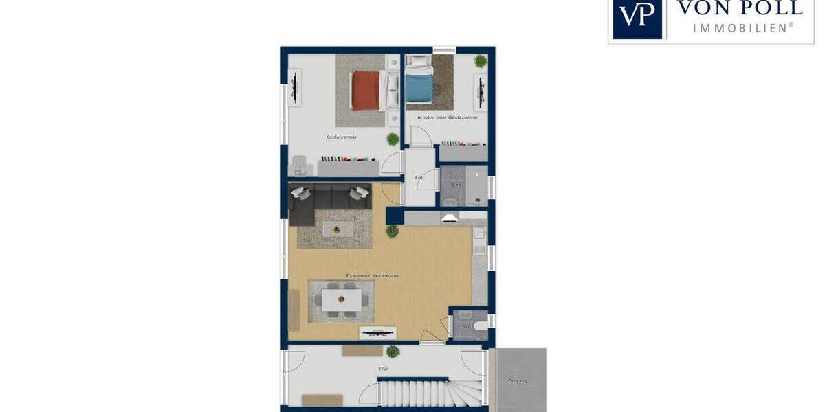 Mehrfamilienhaus, Wohnhaus Stuttgart Bergheim - 6 Zimmer, 123 m&sup2;, 670.000&euro; | Angebot:26643463