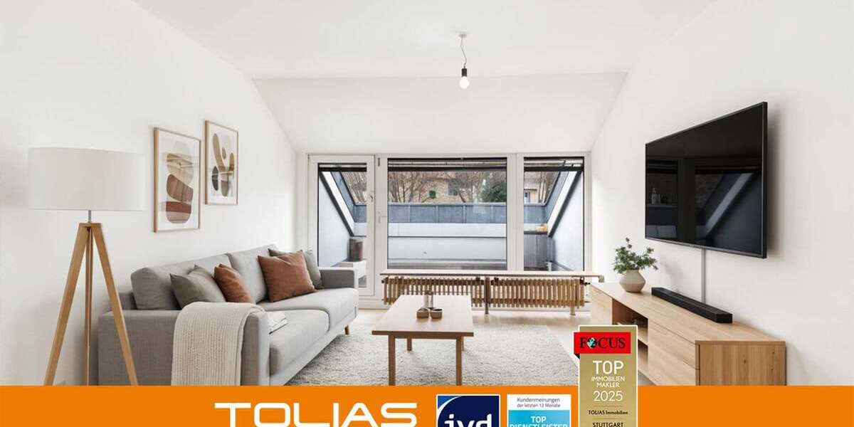 Etagenwohnung Kornwestheim - 2 Zimmer, 51 m&sup2;, 169.000&euro; | Angebot:25974147