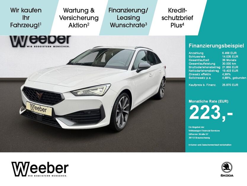 Cupra Leon 53.106 km 25.690 € Weil der Stadt 71263