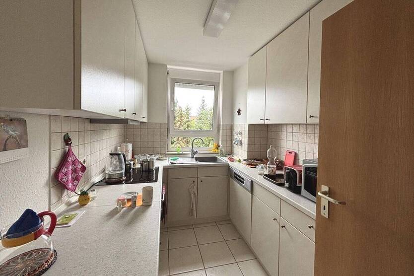 Frei werdende 3-Zimmer-Eigentumswohnung mit Balkon und Garage in S-Münster!