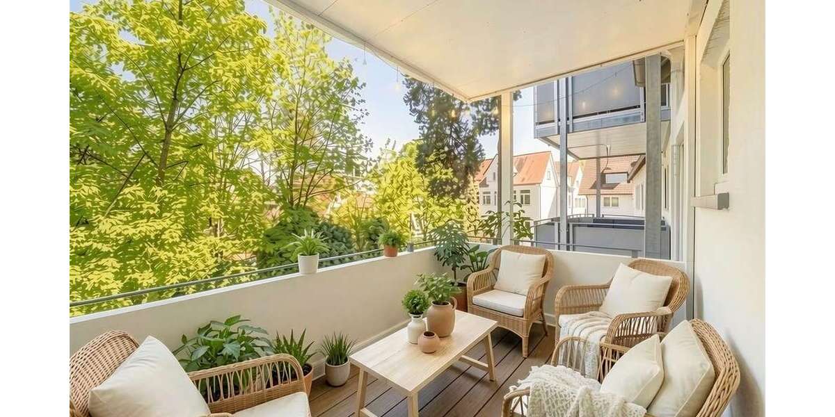 Etagenwohnung Stuttgart Feuerbach - 3 Zimmer, 72 m&sup2;, 278.000&euro; | Angebot:27279848