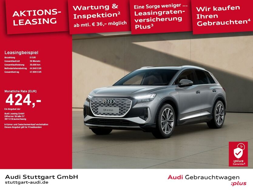 Audi Q4 e-tron 8.012 km 44.940 € Stuttgart 70563