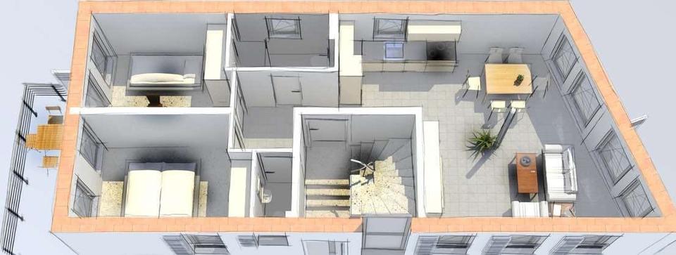 Erdgeschoßwohnung Böblingen Dagersheim - 3 Zimmer, 75 m&sup2;, 1.100&euro; | Angebot:25554052