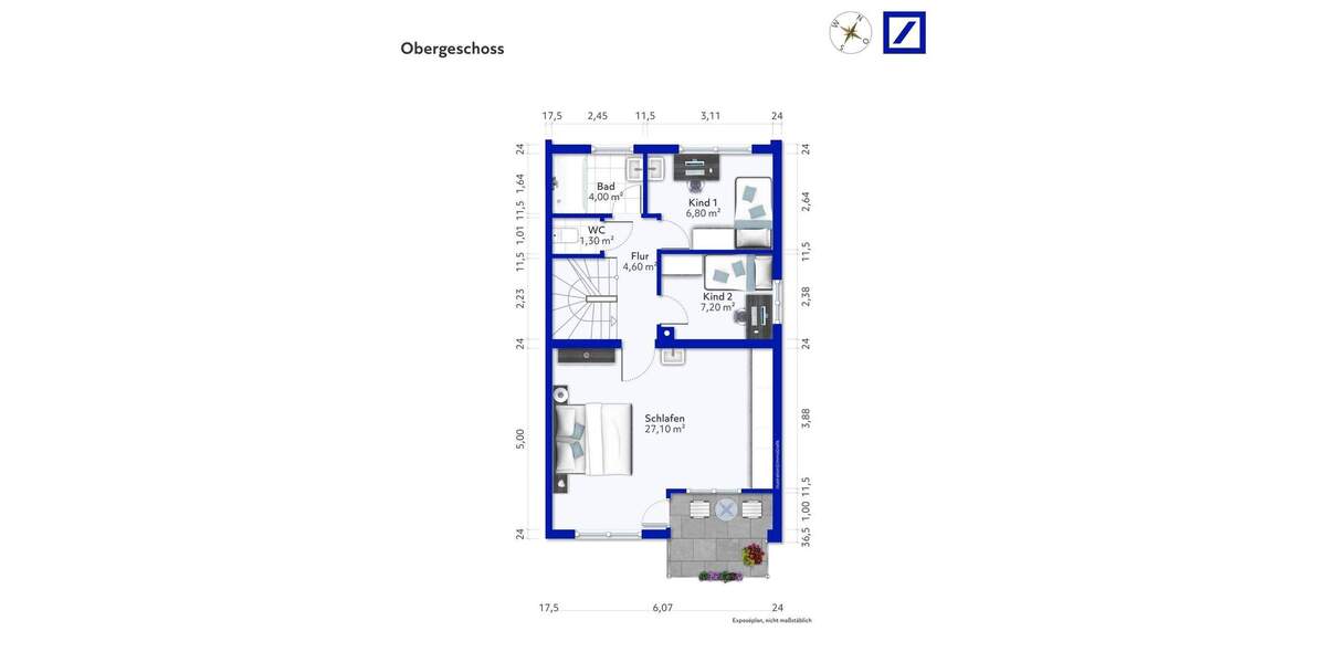 Doppelhaushälfte Ludwigsburg Eglosheim - 8 Zimmer, 168 m&sup2;, 499.500&euro; | Angebot:25749261