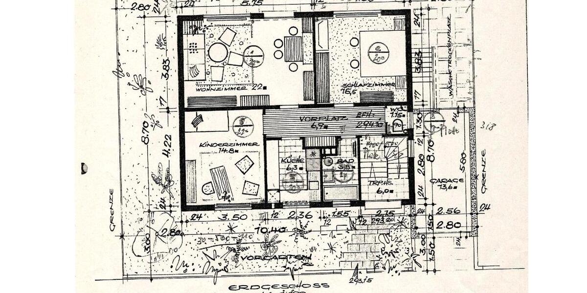 Erdgeschoßwohnung Ludwigsburg Pflugfelden - 3 Zimmer, 70 m&sup2;, 1.280&euro; | Angebot:24247431