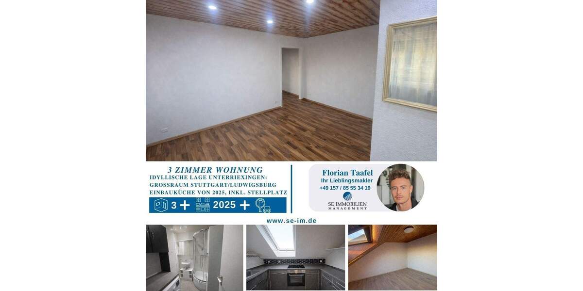 Etagenwohnung Markgröningen Unterriexingen - 3 Zimmer, 52 m&sup2;, 195.999&euro; | Angebot:24801646