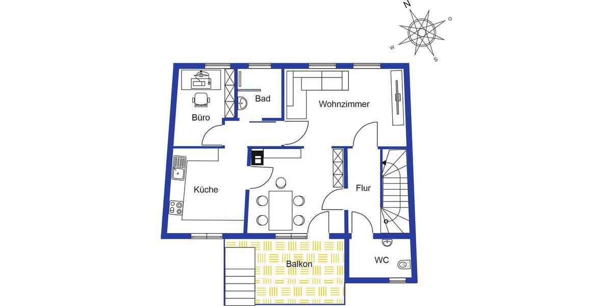Reihenmittelhaus Sindelfingen Darmsheim - 5 Zimmer, 128 m&sup2;, 449.000&euro; | Angebot:23965487