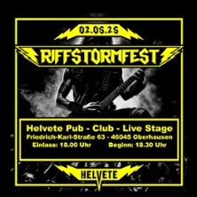 Riffstormfest - Dust Bolt - Delirious + Support Oberhausen