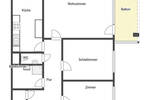 Etagenwohnung Kernen im Remstal Rommelshausen - 3 Zimmer, 83 m&sup2;, 280.000&euro; | Angebot:26628790