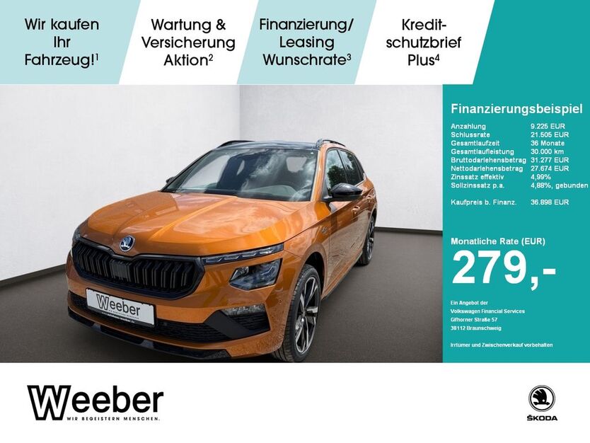 Skoda Kamiq 1.100 km 36.898 € Leonberg 71229