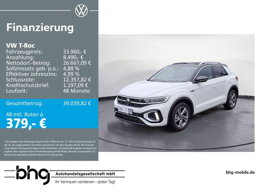 VW T-Roc 7.204 km 33.960 € Reutlingen 72770