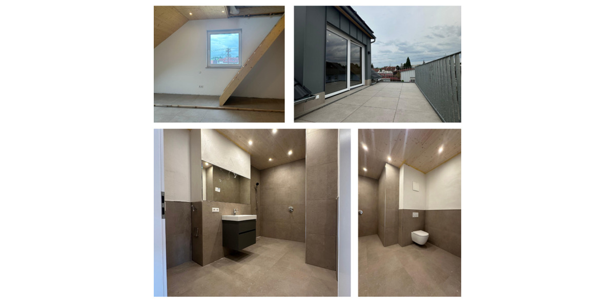 Dachgeschoßwohnung Esslingen am Neckar Pliensauvorstadt - 3 Zimmer, 86 m&sup2;, 1.350&euro; | Angebot:24782185