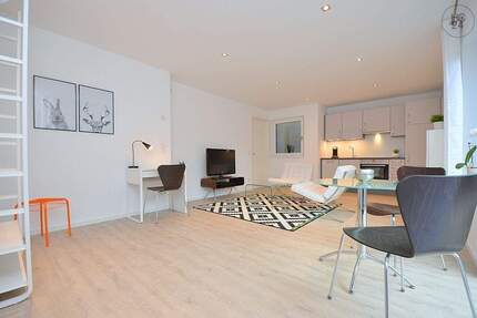 Wunderschöne, modern möblierte Neubauwohnung mit Terrasse in Stuttgart Süd 2 zimmer