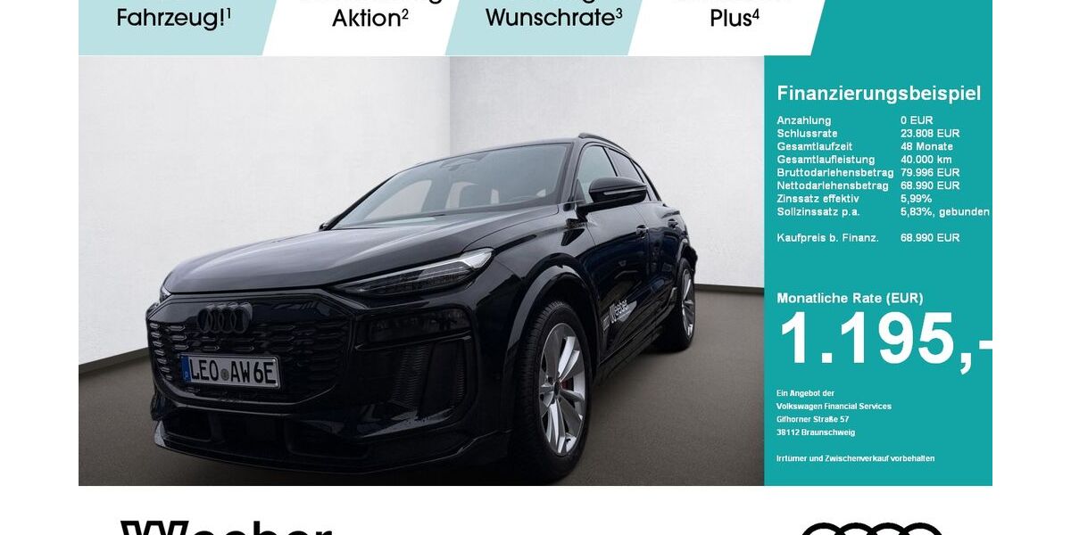 Audi Q6 e-tron 14.999 km 67.199 &euro; Leonberg 71229